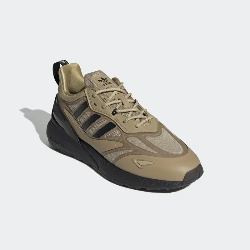 adidas ZX 2K BOOST 2.0 Beige Tone / Core Black / Orange Rush (GY8516)