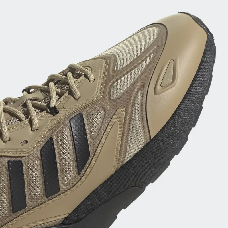 adidas ZX 2K BOOST 2.0 Beige Tone / Core Black / Orange Rush (GY8516)
