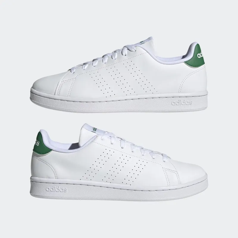 adidas Advantage Cloud White / Cloud White / Green (GZ5300)