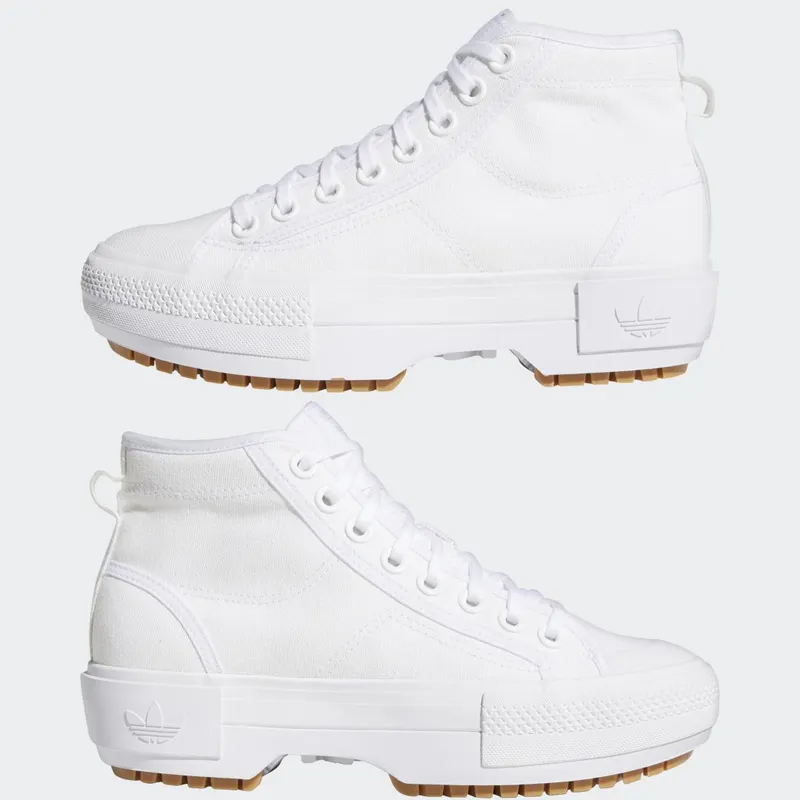 adidas Nizza Trek Cloud White / Gum / Grey One (GZ8858)