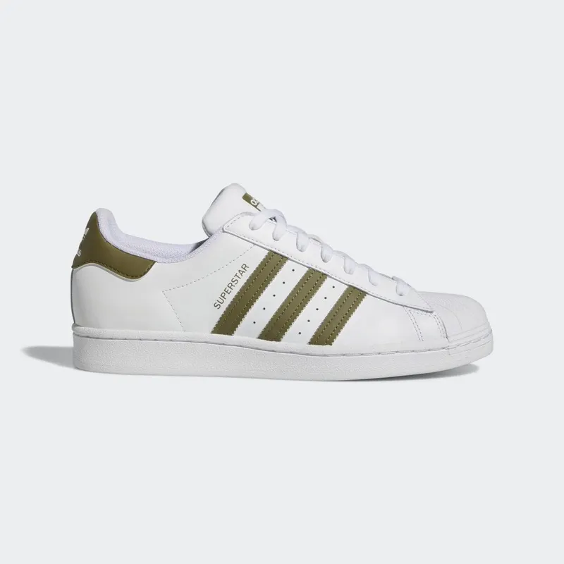 adidas Superstar Cloud White / Focus Olive / Cloud White (HP5501)