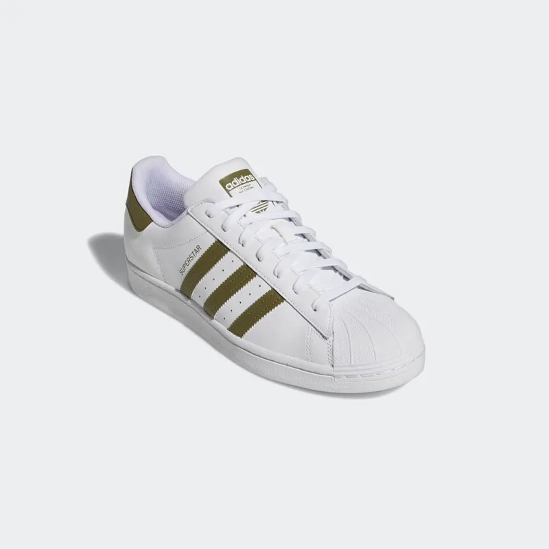 adidas Superstar Cloud White / Focus Olive / Cloud White (HP5501)