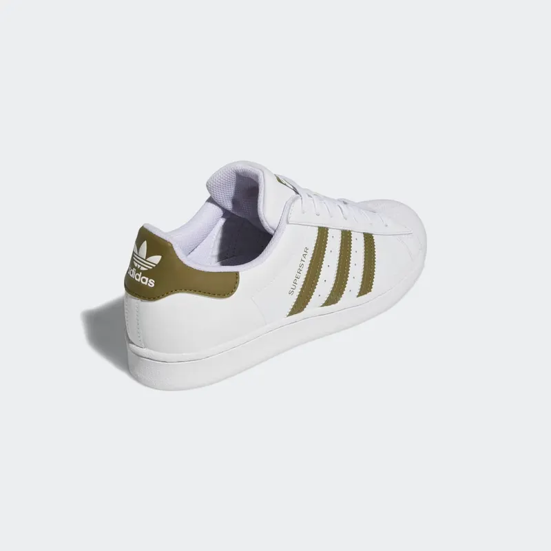 adidas Superstar Cloud White / Focus Olive / Cloud White (HP5501)