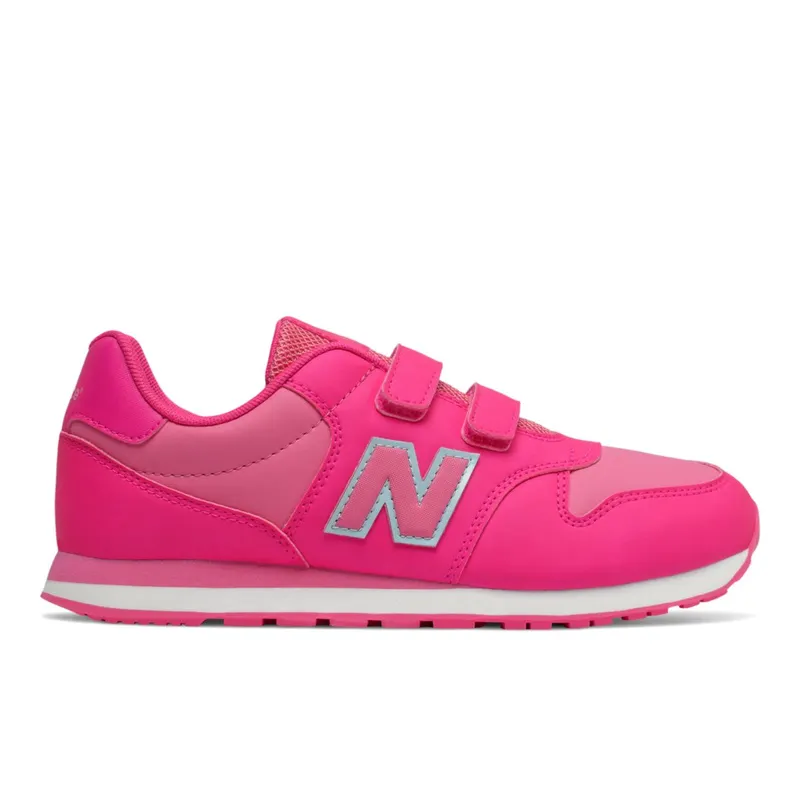 New Balance 500 Hook & Loop Pink Glo / Blue Chill (GV500V1-36278)