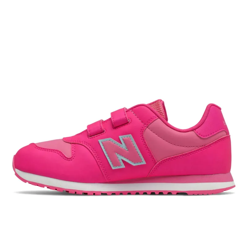 New Balance 500 Hook & Loop Pink Glo / Blue Chill (GV500V1-36278)