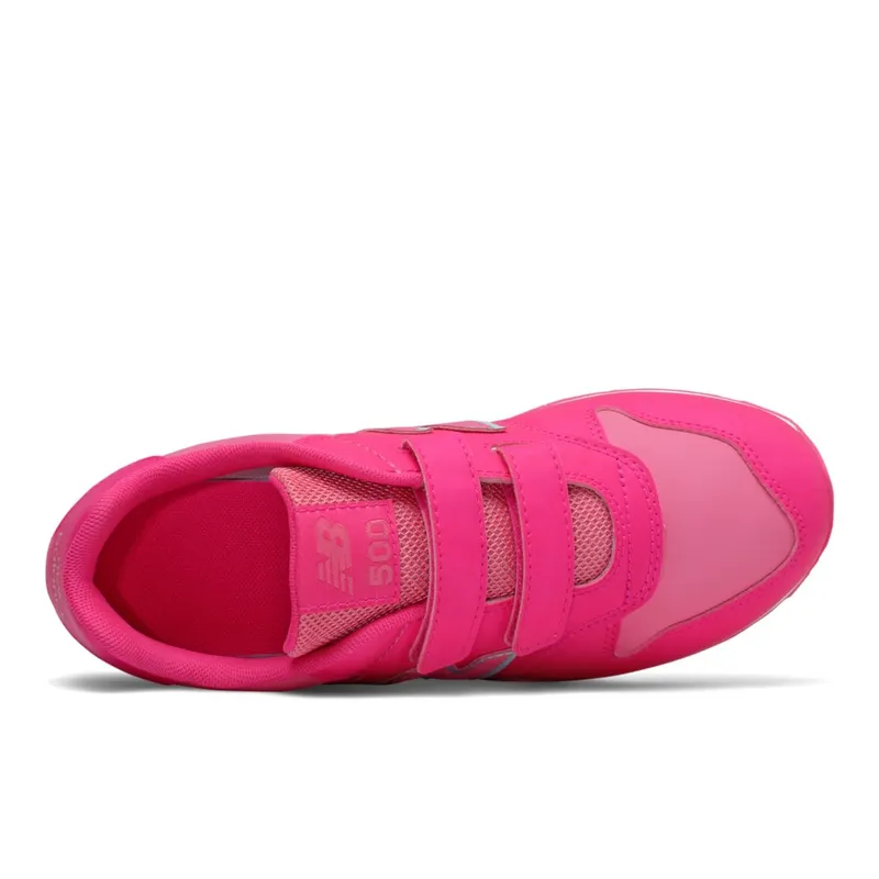 New Balance 500 Hook & Loop Pink Glo / Blue Chill (GV500V1-36278)