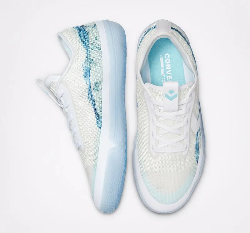 Converse All Star Pro BB Wavy Wit/cyan Tint/wit (169085C)