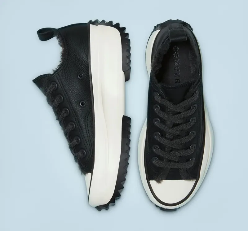Converse Cozy Club Run Star Hike Zwart/almost Black/egret (169551C)