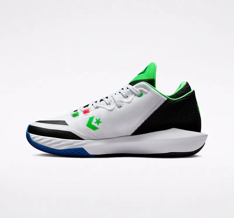 Converse All Star BB Jet NBA Jam Wit/solar Red/zwart (171634C)