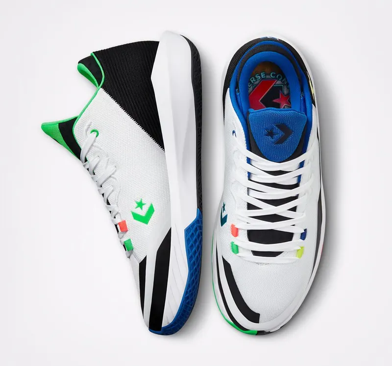 Converse All Star BB Jet NBA Jam Wit/solar Red/zwart (171634C)