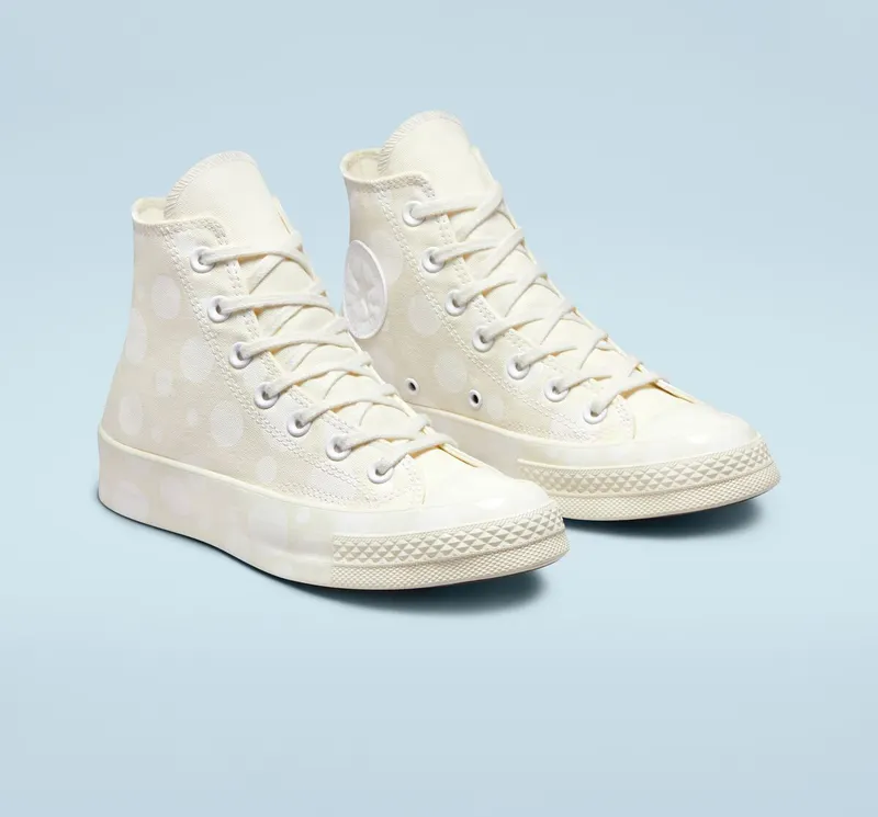 Converse Chuck 70 Polka Dots Egret/wit/egret (A01183C)