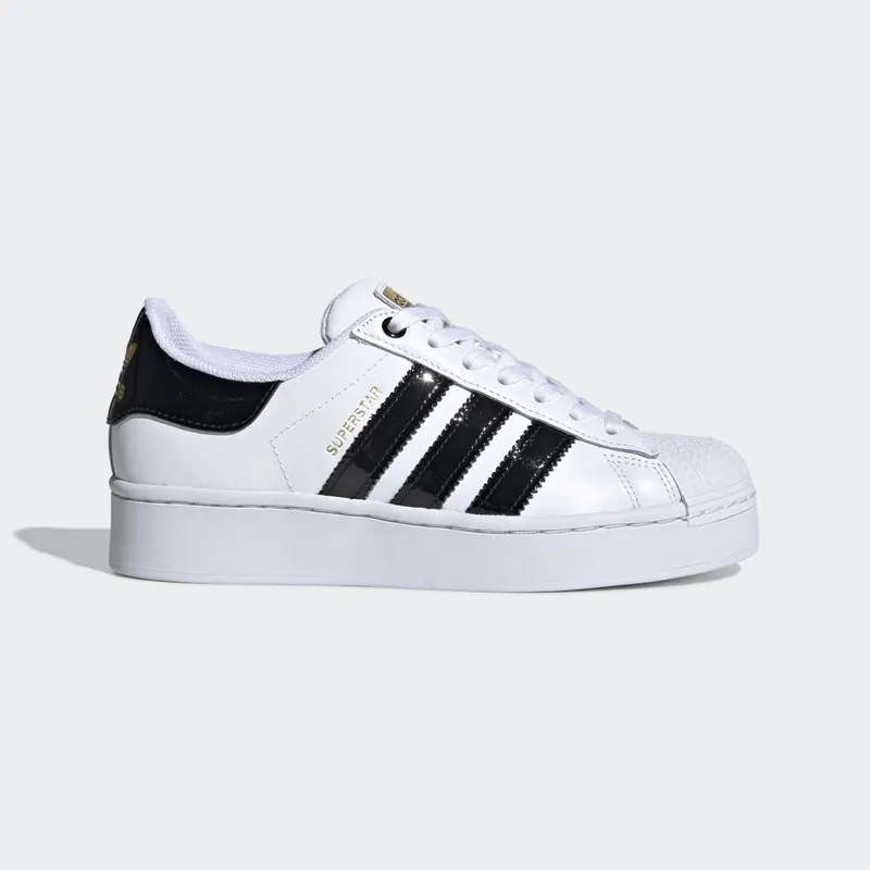 adidas Superstar Bold Women’s Cloud White / Core Black / Gold Metallic (FV3336)