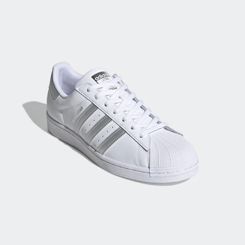 adidas Superstar Cloud White / Silver Metallic / Cloud White (FX2329)