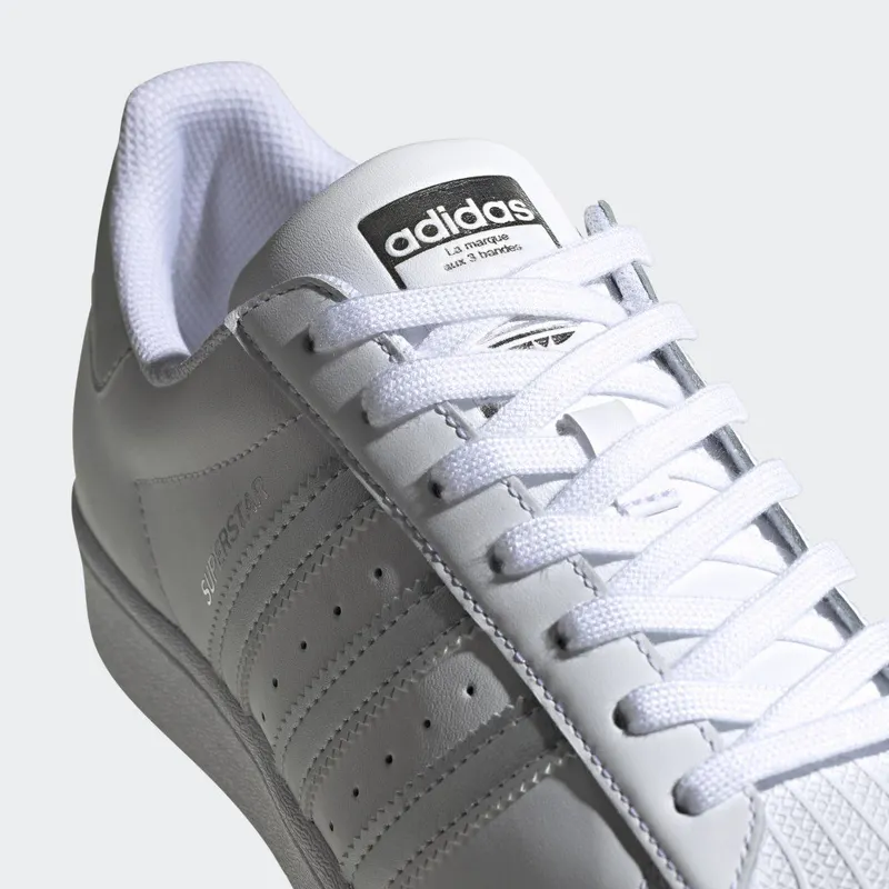 adidas Superstar Cloud White / Silver Metallic / Cloud White (FX2329)