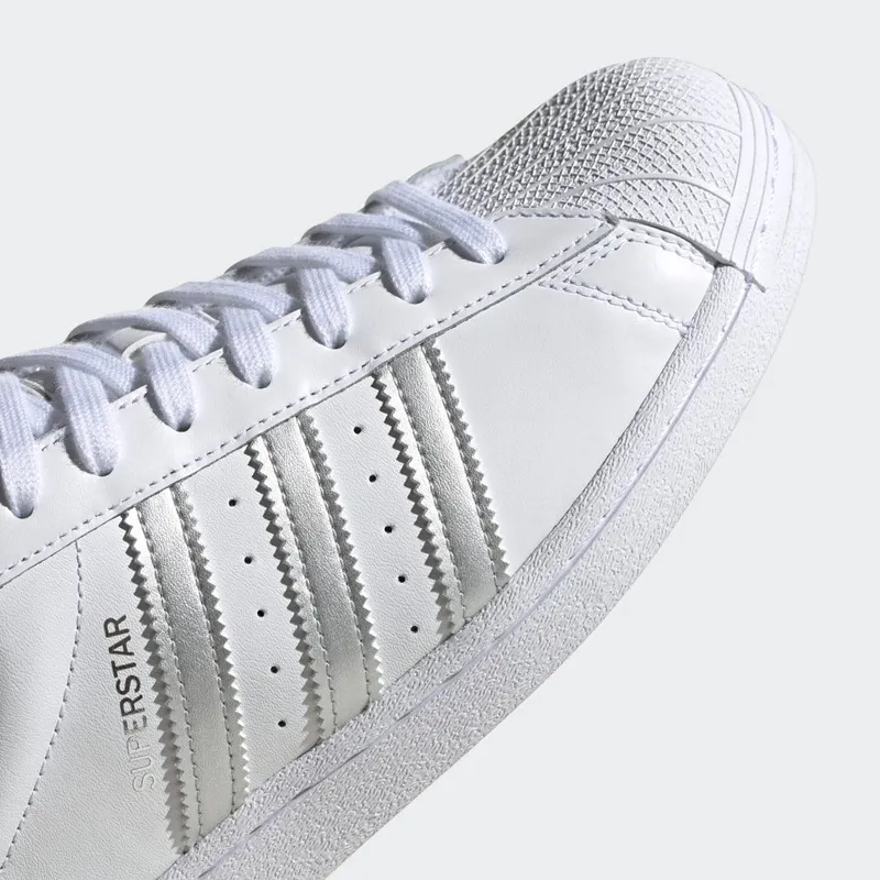 adidas Superstar Cloud White / Silver Metallic / Cloud White (FX2329)