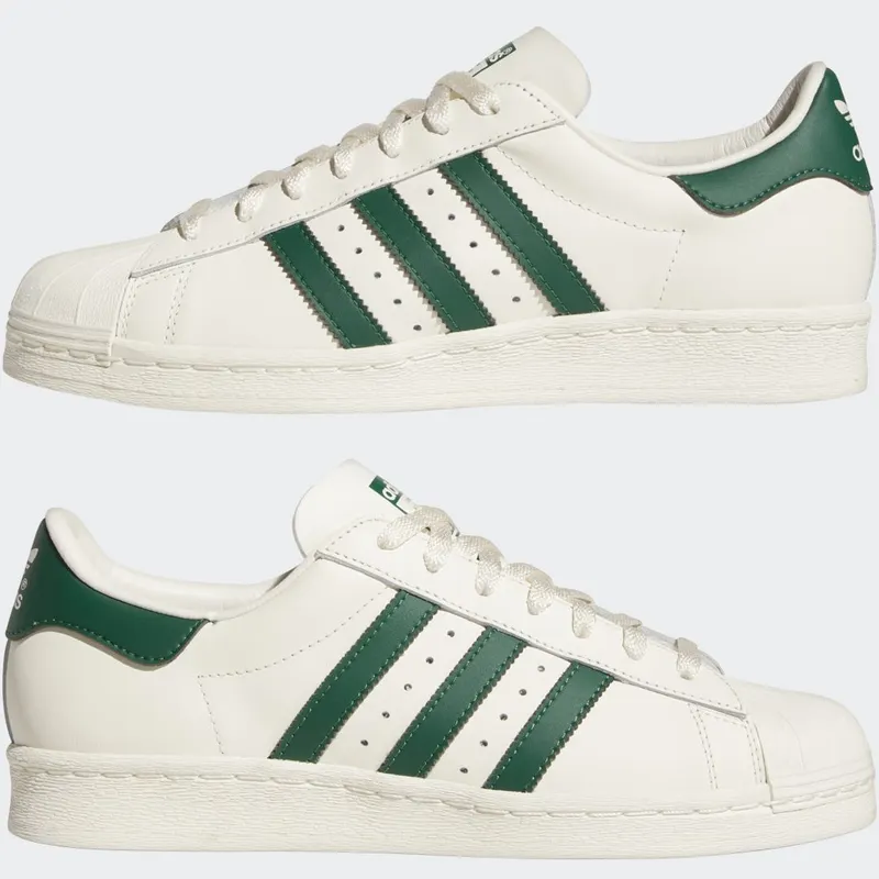 adidas Superstar 82 Cloud White / Dark Green / Off White (GW6011)