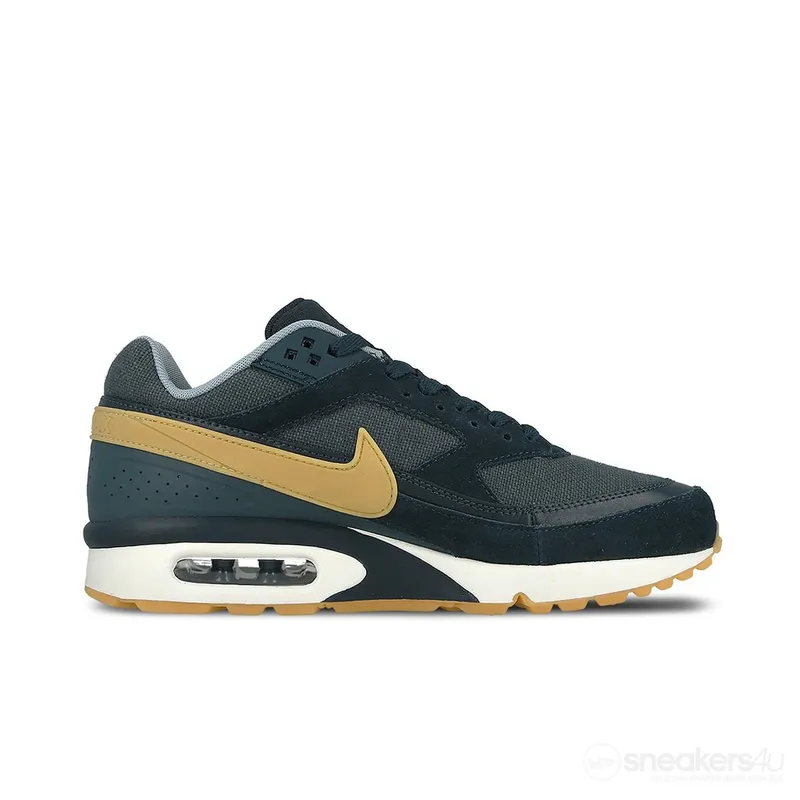 Nike Air Max BW Armory Navy/Gum Yellow (819523-401)