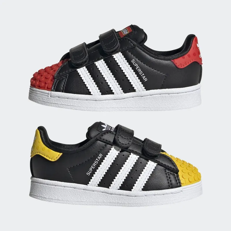 adidas adidas Superstar x LEGOÂ® Core Black / Cloud White / Cloud White (GX3384)