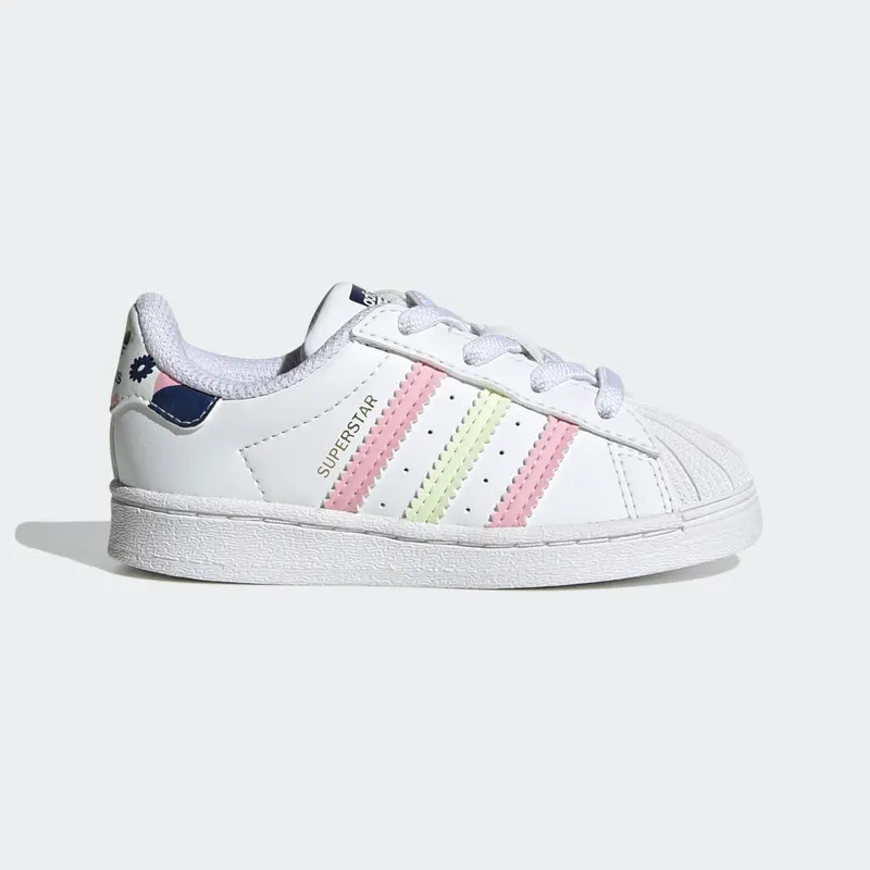 adidas Superstar Cloud White / Almost Lime / True Pink (GY3332)