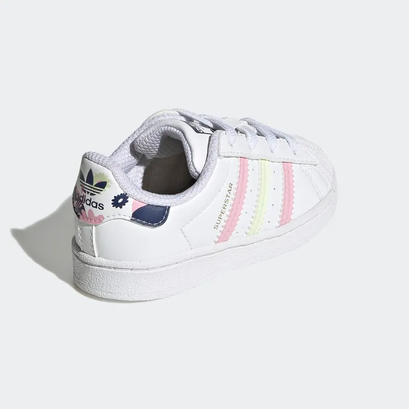 adidas Superstar Cloud White / Almost Lime / True Pink (GY3332)