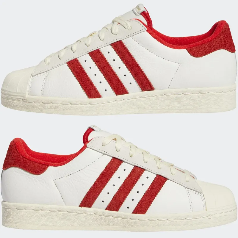 adidas Superstar 82 Cloud White / Vivid Red / Cream White (GY8457)