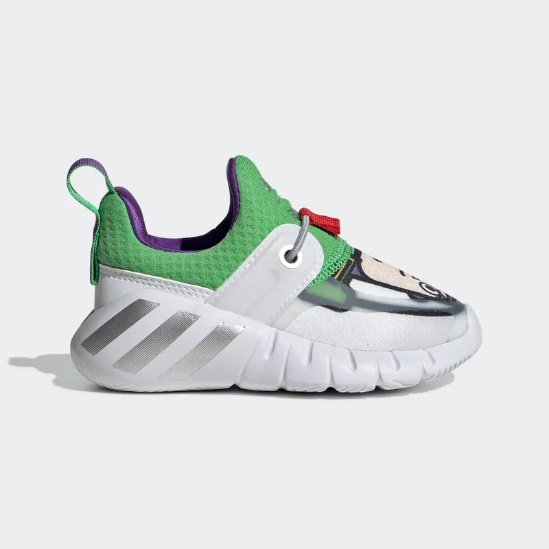 adidas adidas x Disney Pixar Buzz Lightyear Rapidazen Slip-On Cloud White / Semi Solar Lime / Active Purple (GZ0628)