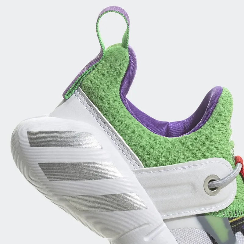 adidas adidas x Disney Pixar Buzz Lightyear Rapidazen Slip-On Cloud White / Semi Solar Lime / Active Purple (GZ0628)