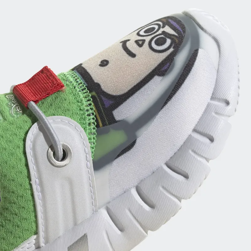 adidas adidas x Disney Pixar Buzz Lightyear Rapidazen Slip-On Cloud White / Semi Solar Lime / Active Purple (GZ0628)