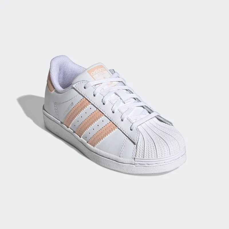 adidas Superstar Cloud White / Haze Coral / Cloud White (GZ2885)