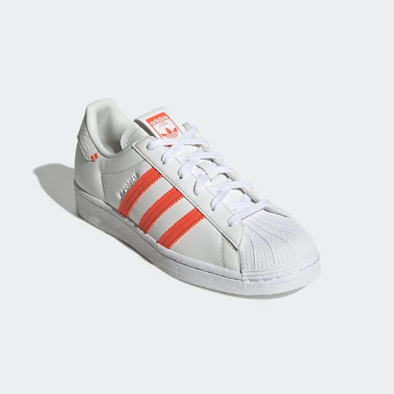 adidas Superstar Crystal White / Solar Red / Grey Two (GZ3451)