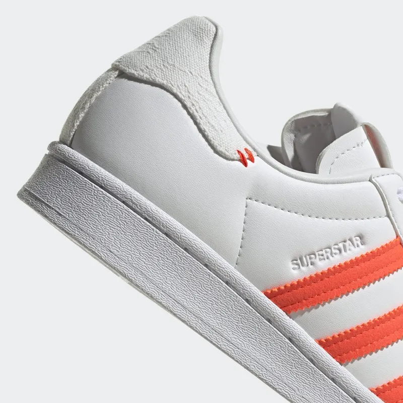 adidas Superstar Crystal White / Solar Red / Grey Two (GZ3451)