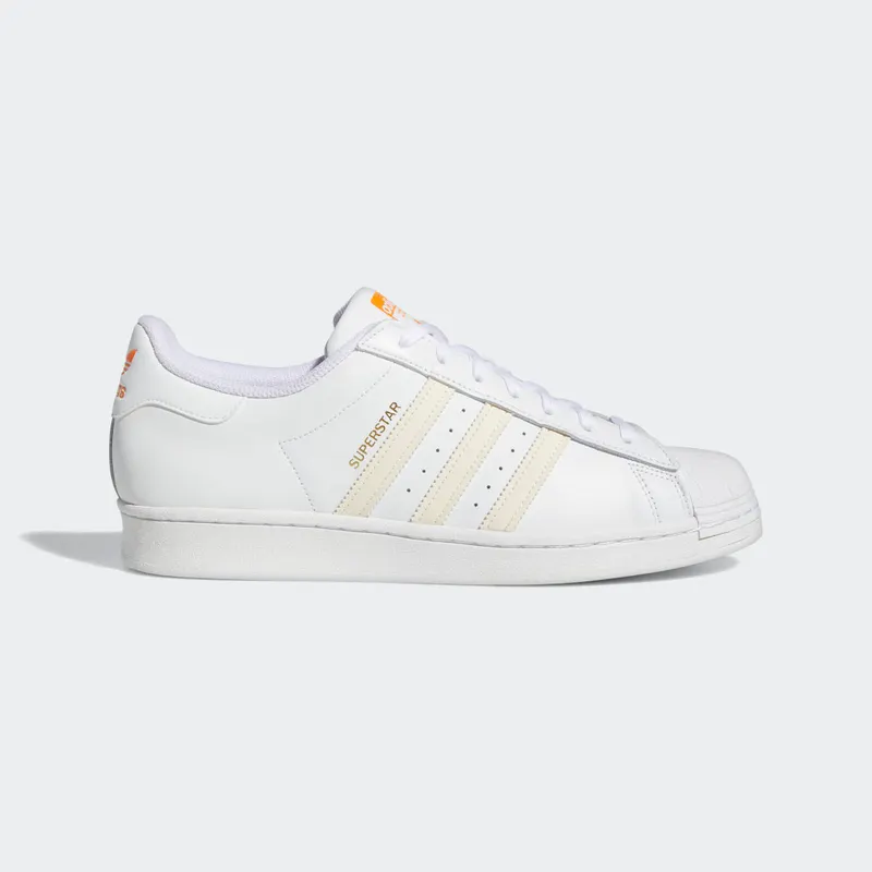 adidas Superstar Cloud White / Ecru Tint / Orange Rush (GZ3737)