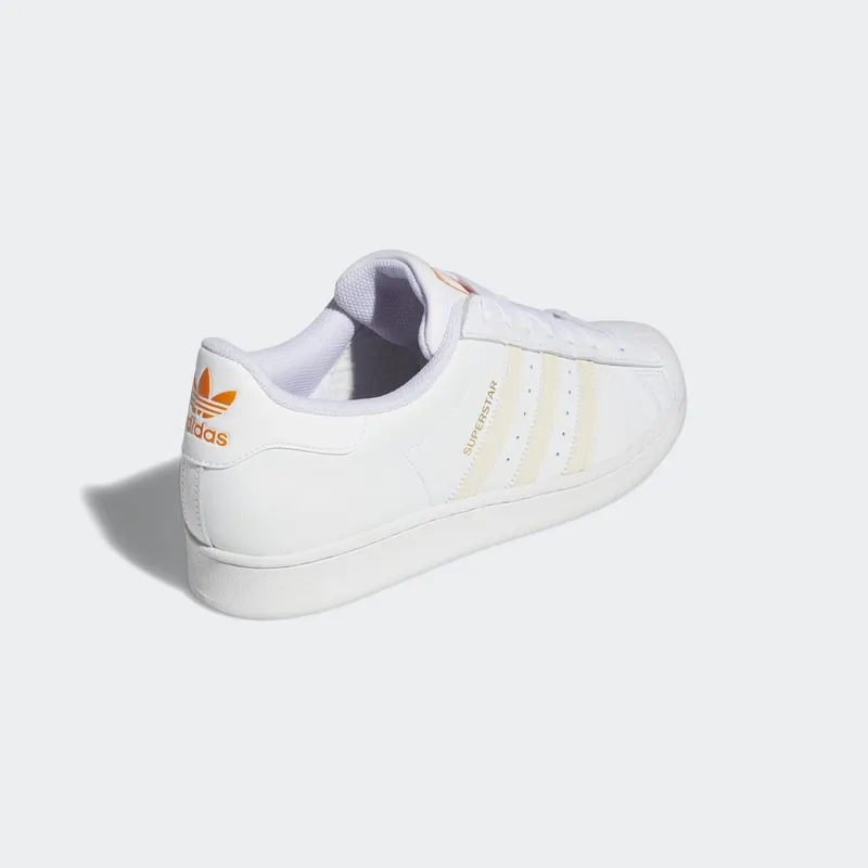 adidas Superstar Cloud White / Ecru Tint / Orange Rush (GZ3737)
