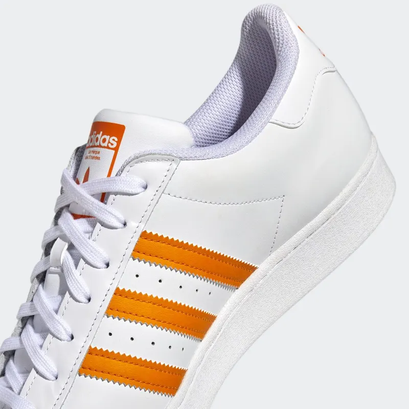 adidas Superstar Cloud White / Ecru Tint / Orange Rush (GZ3737)