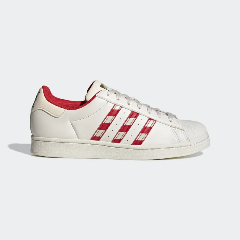 adidas Superstar Cloud White / Off White / Vivid Red (GZ4715)