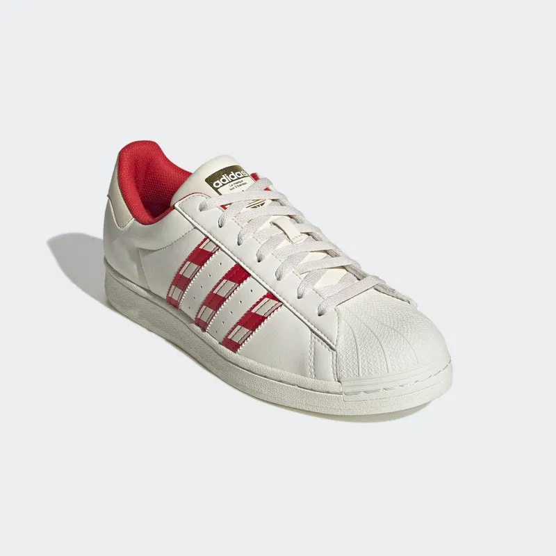 adidas Superstar Cloud White / Off White / Vivid Red (GZ4715)