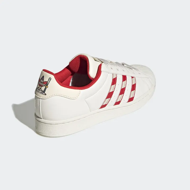 adidas Superstar Cloud White / Off White / Vivid Red (GZ4715)