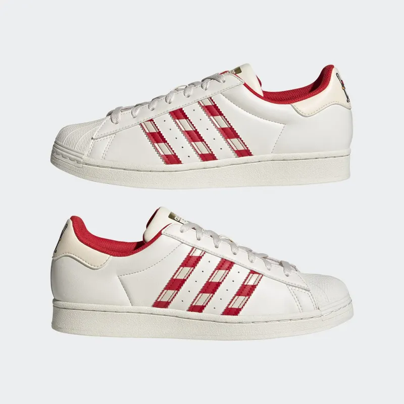 adidas Superstar Cloud White / Off White / Vivid Red (GZ4715)