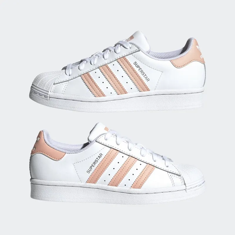 adidas Superstar Cloud White / Haze Coral / Cloud White (GZ9097)