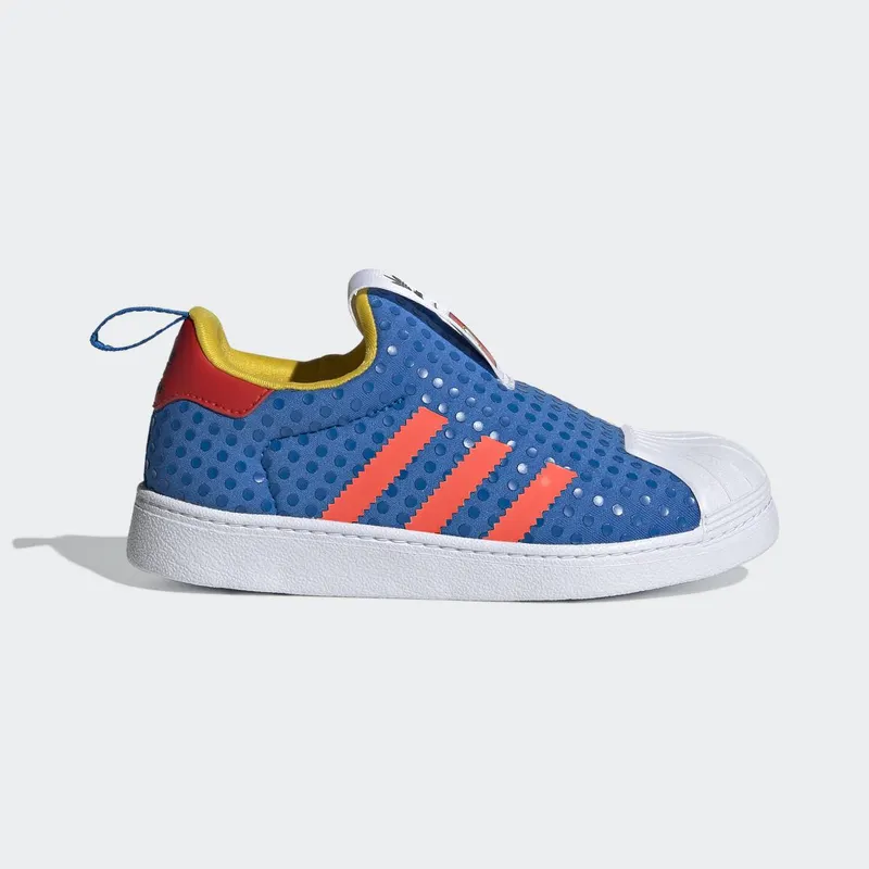 adidas adidas Superstar 360 x LEGOÂ® Shock Blue / Bold Orange / Eqt Yellow (H02730)
