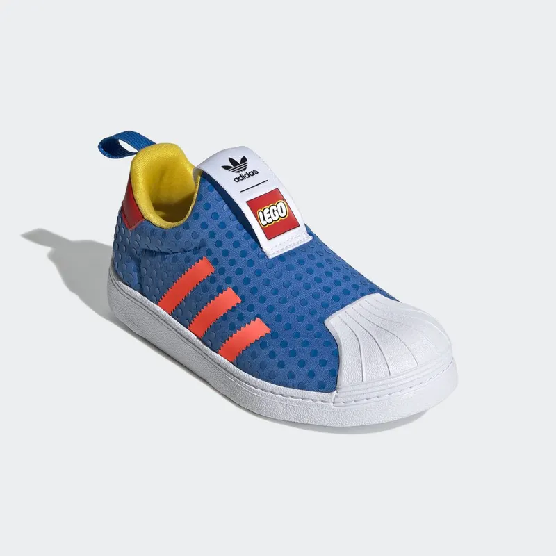 adidas adidas Superstar 360 x LEGOÂ® Shock Blue / Bold Orange / Eqt Yellow (H02730)