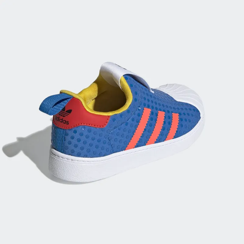adidas adidas Superstar 360 x LEGOÂ® Shock Blue / Bold Orange / Eqt Yellow (H02730)