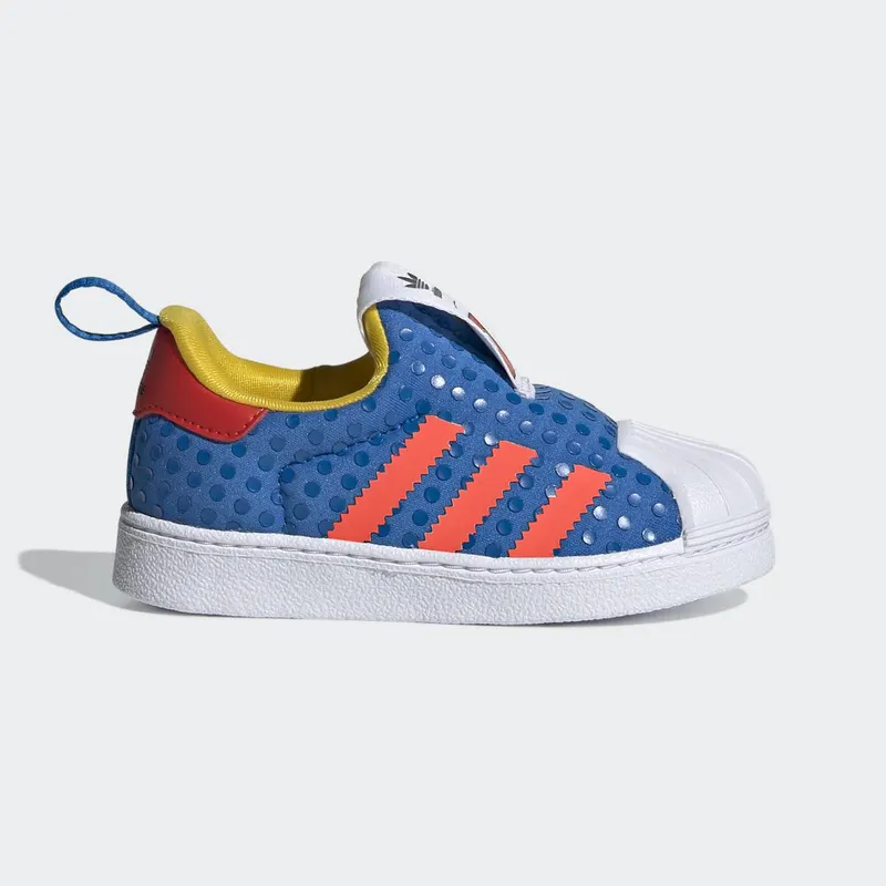 adidas adidas Superstar 360 x LEGOÂ® Shock Blue / Bold Orange / Eqt Yellow (H02731)