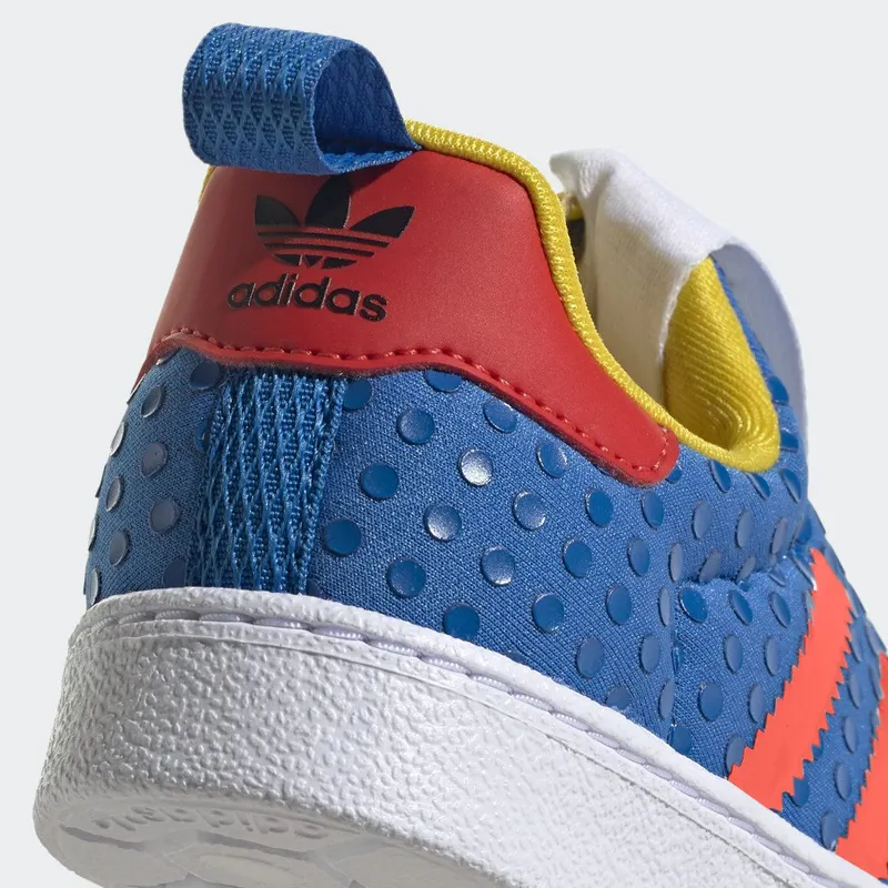 adidas adidas Superstar 360 x LEGOÂ® Shock Blue / Bold Orange / Eqt Yellow (H02731)