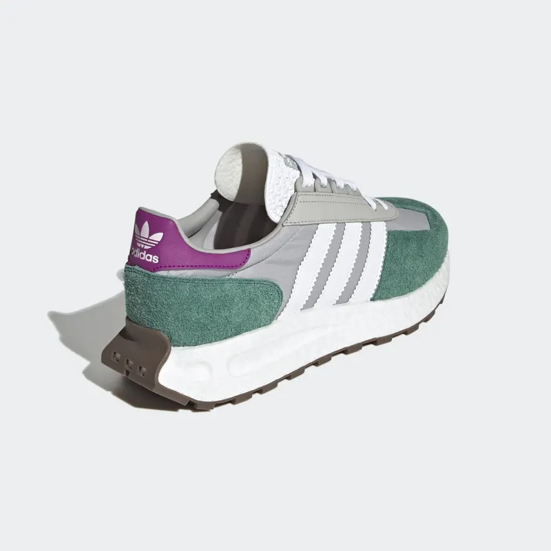 adidas Retropy E5 Grey Two / Cloud White / Collegiate Green (H03076)