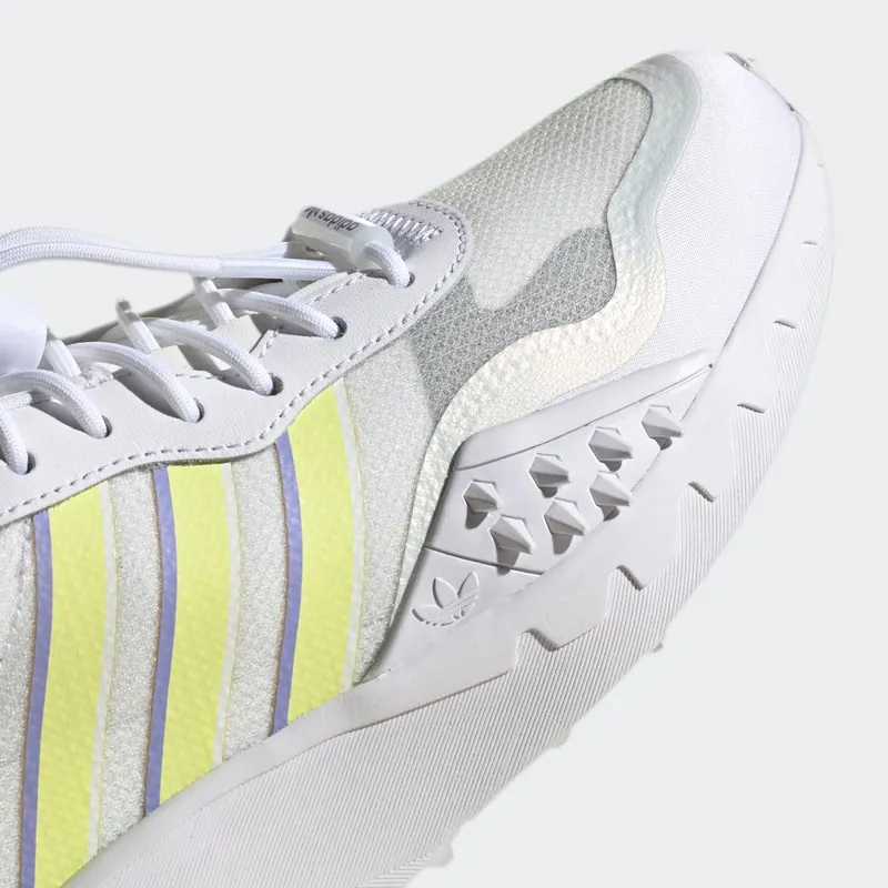adidas Choigo Cloud White / Pulse Yellow / Light Purple (H04324)