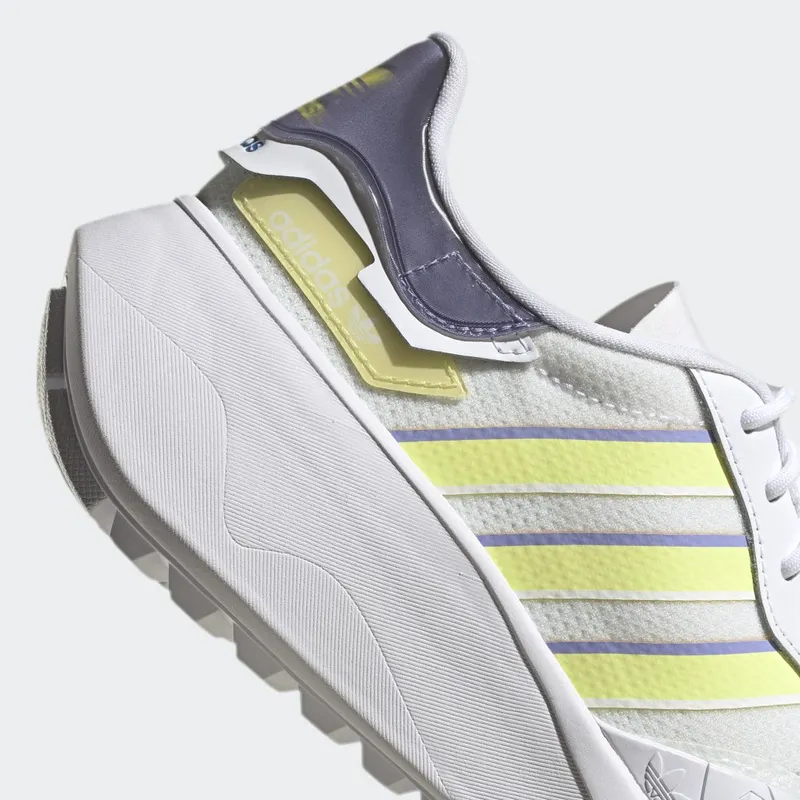 adidas Choigo Cloud White / Pulse Yellow / Light Purple (H04324)