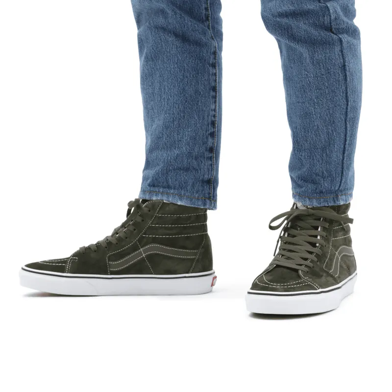 VANS Sk8-hi Van Suède Groen (VN0A32QG4QV)