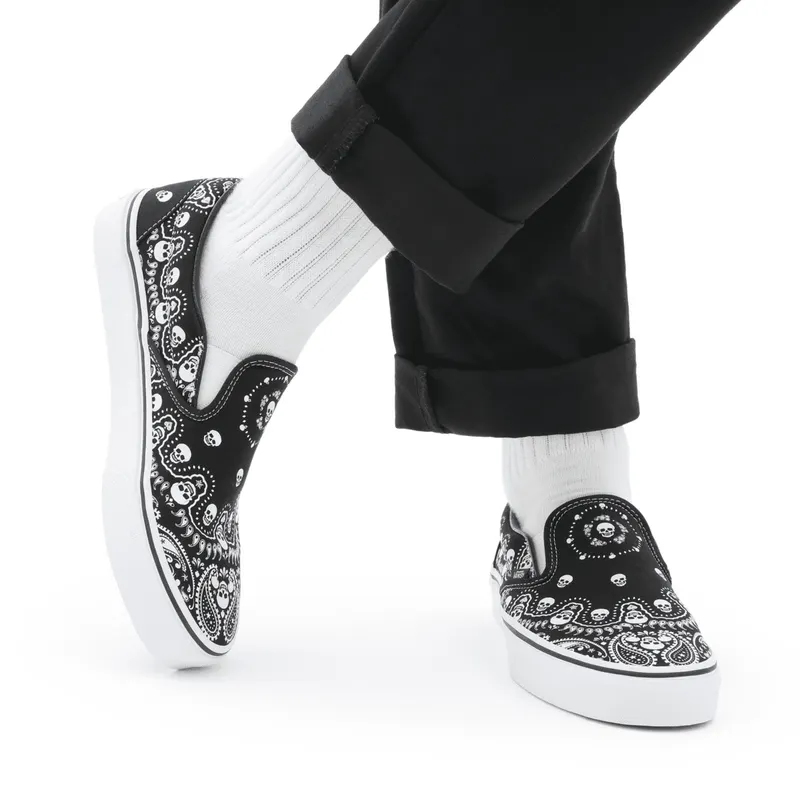 VANS Bandana Classic Slip-on Zwart (VN0A33TBD9S)