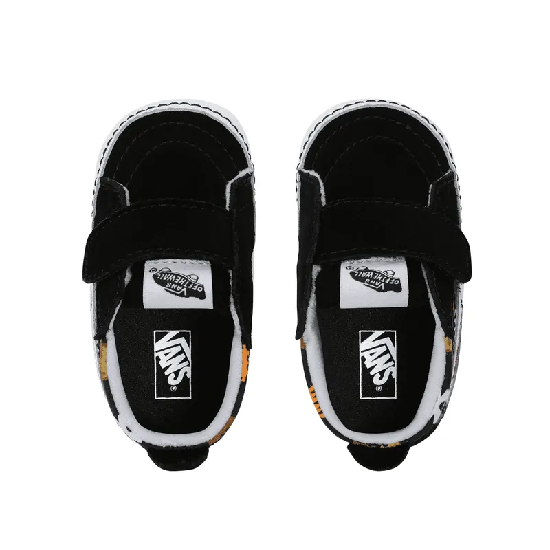 VANS Checkerboard Sk8-hi Crib Babyschoenen Zwart (VN0A346P0GN)